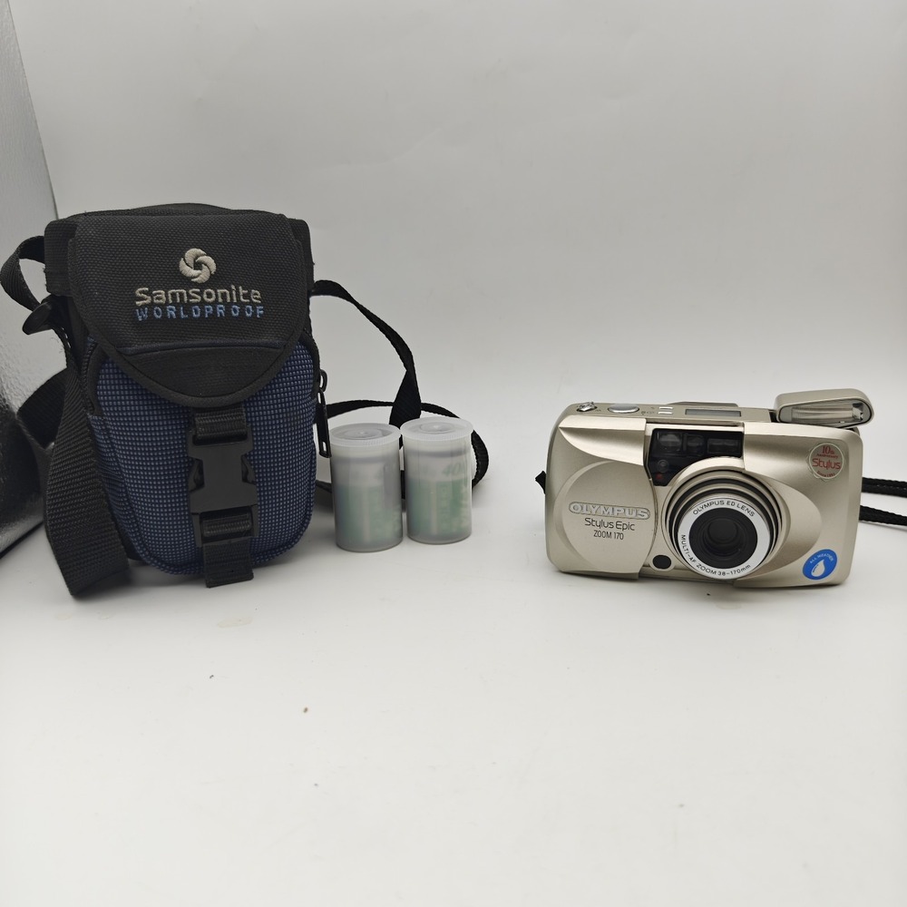 Olympus Stylus Epic Zoom 170 35mm Film Camera All Weather - Fully Functional